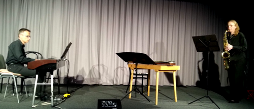 Sabine Sax, Gregor Klavier, Foto:Franz Gratzer